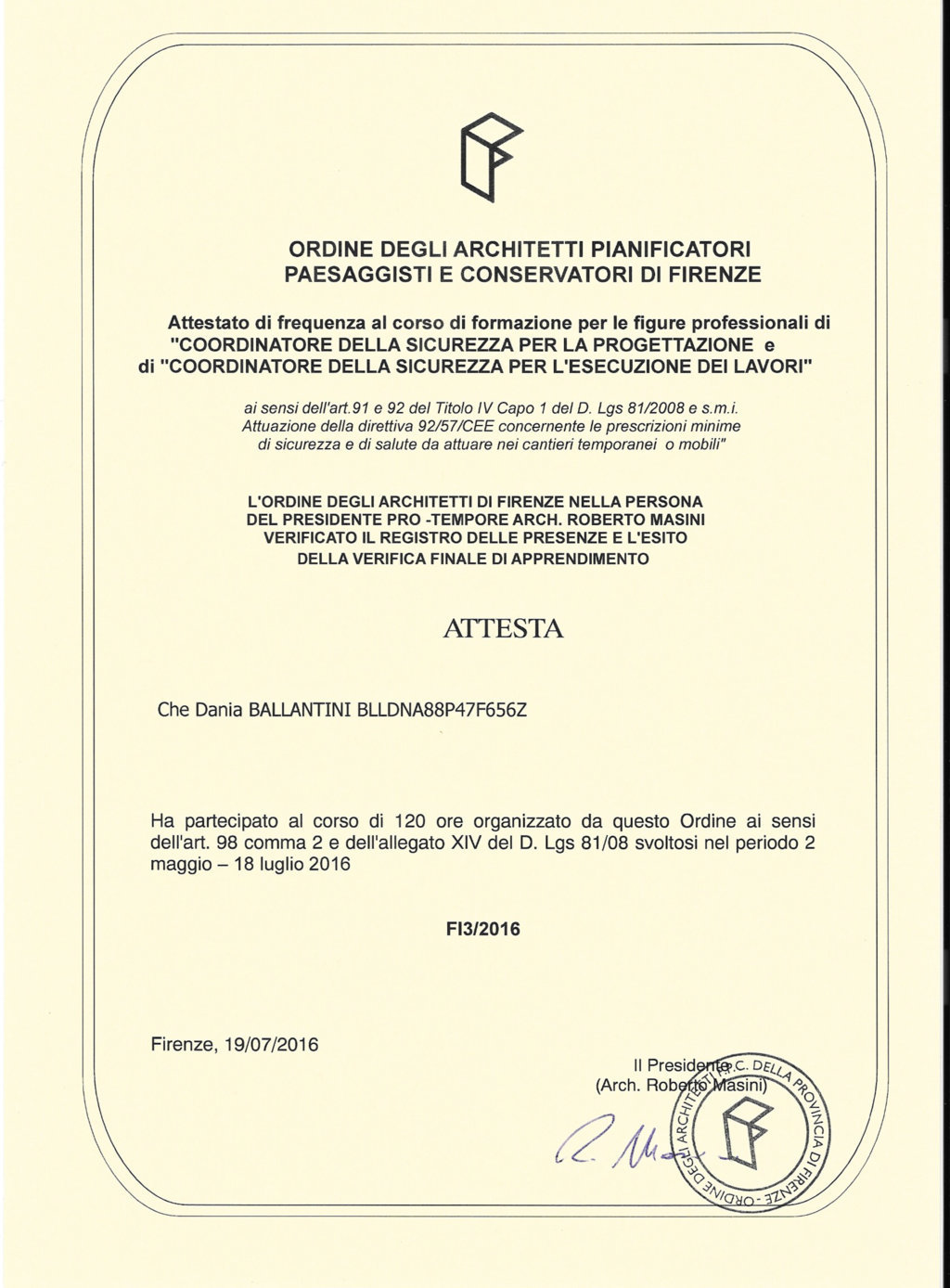 attestato cse (FILEminimizer)